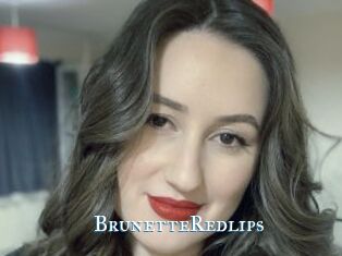 BrunetteRedlips