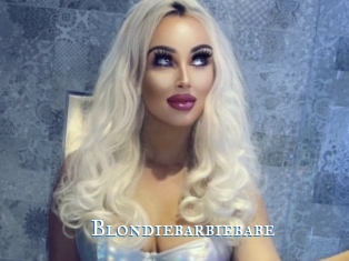 Blondiebarbiebabe