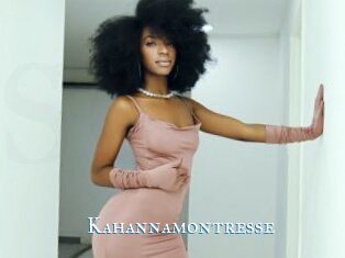Kahannamontresse