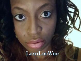 LexiiLouWho