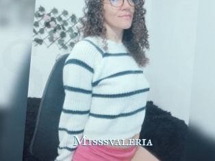 Misssvaleria