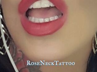 RoseNeckTattoo