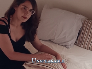 Unspeakable